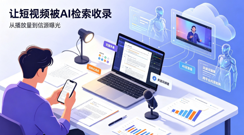 君山区短视频创作者新必修课：吃透 GEO 优化，让抖音内容被豆包、DeepSeek、元宝智能体收录